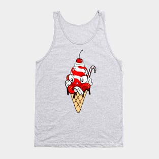 Peppermint Bark Octo-cone Tank Top